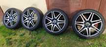 Orginalne koła MERCEDES AMG 5x112 7,5 i 8,5x18cali z czujnikami doW204