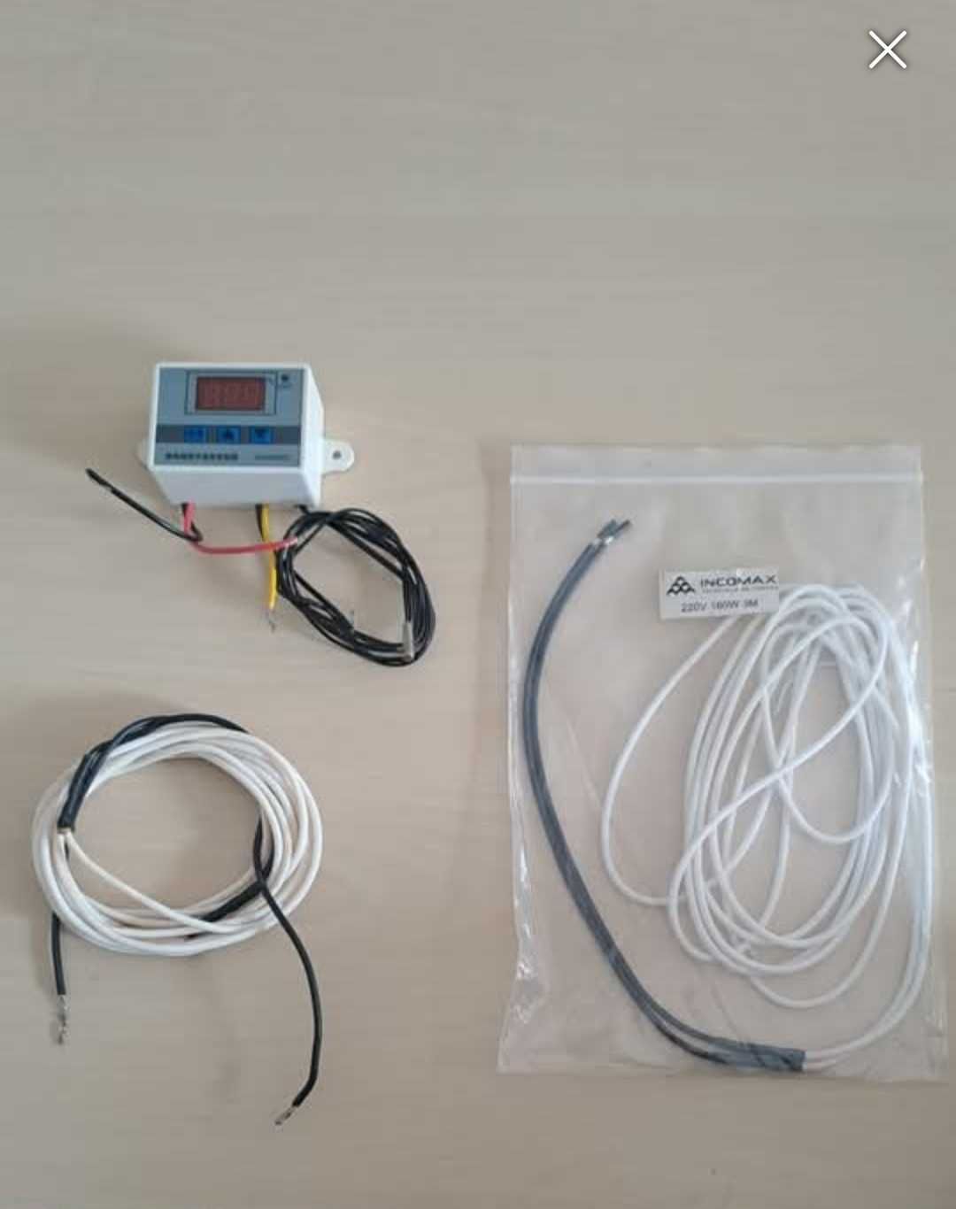Termóstato Stc1000 e Resistências silicone