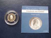 Stare monety Schiller Niemcy stan menniczy Srebro