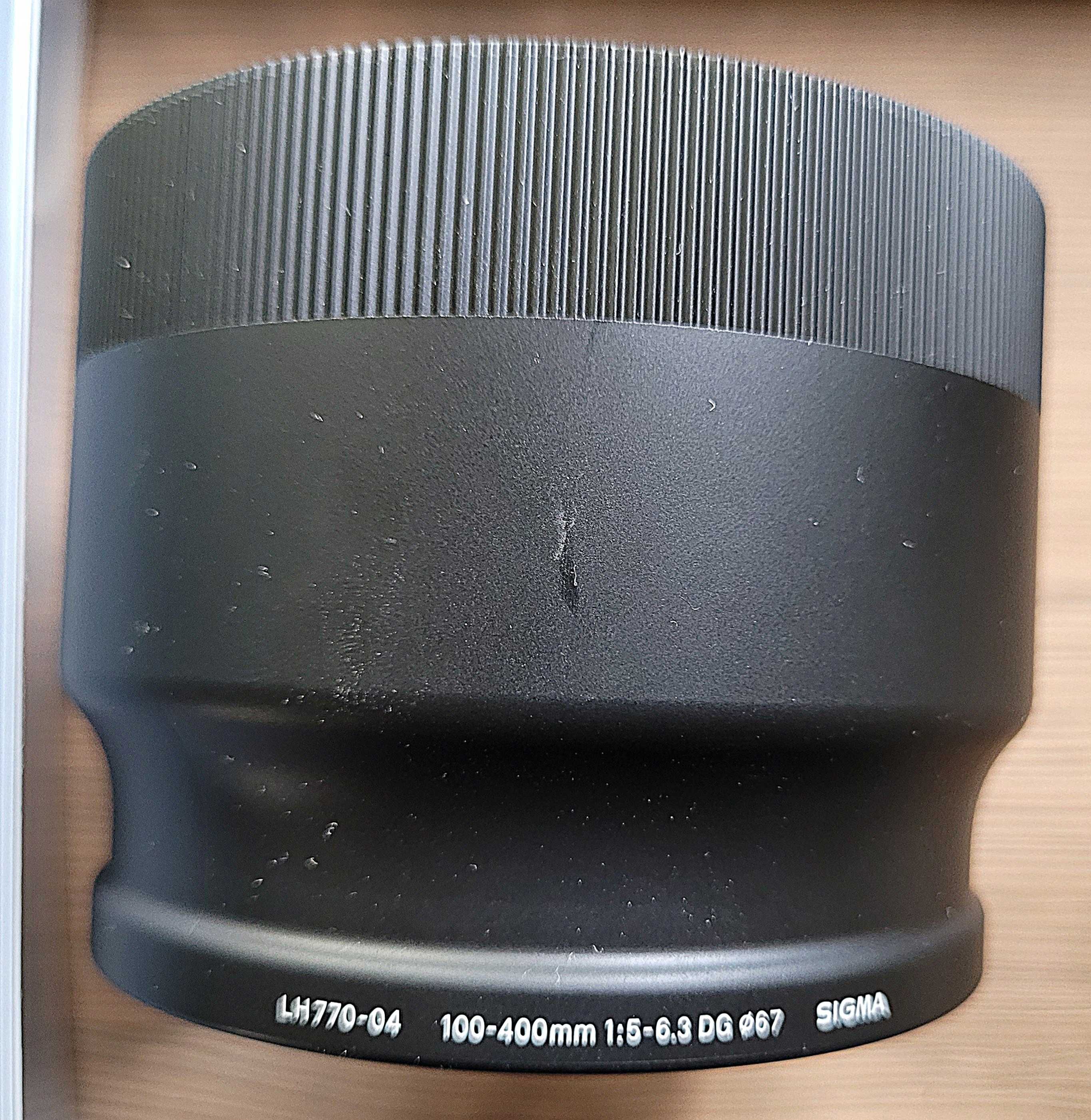 Oslona obiektywu sigma 100-400