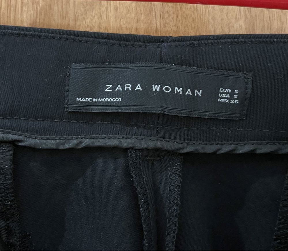 Calças pretas de senhora Zara