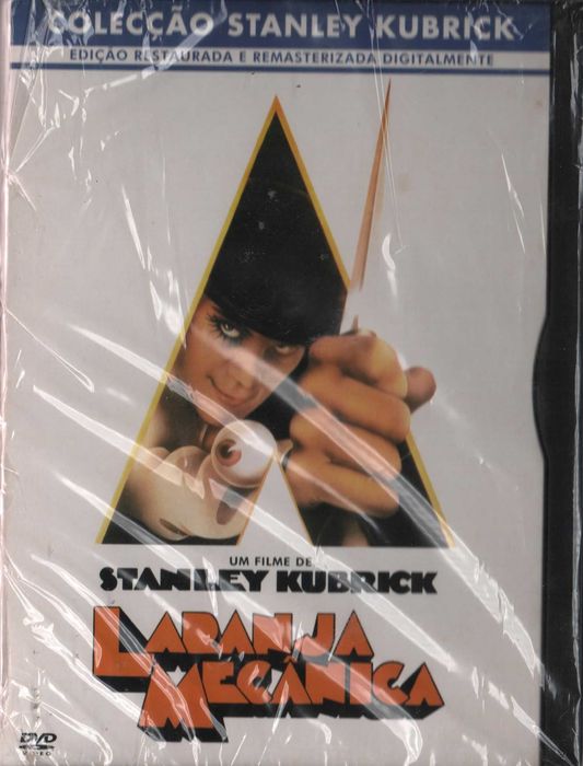 Dvd Laranja Mecânica - ficção científica - Malcolm McDowell - selado