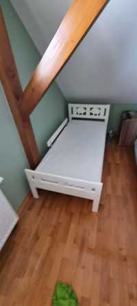 Łóżko Ikea KRITTER z materacem dla dzieci. Stan idealny