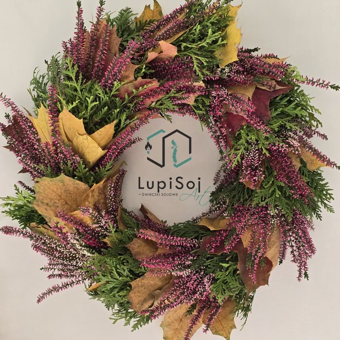 Naturalny wianek jesienny