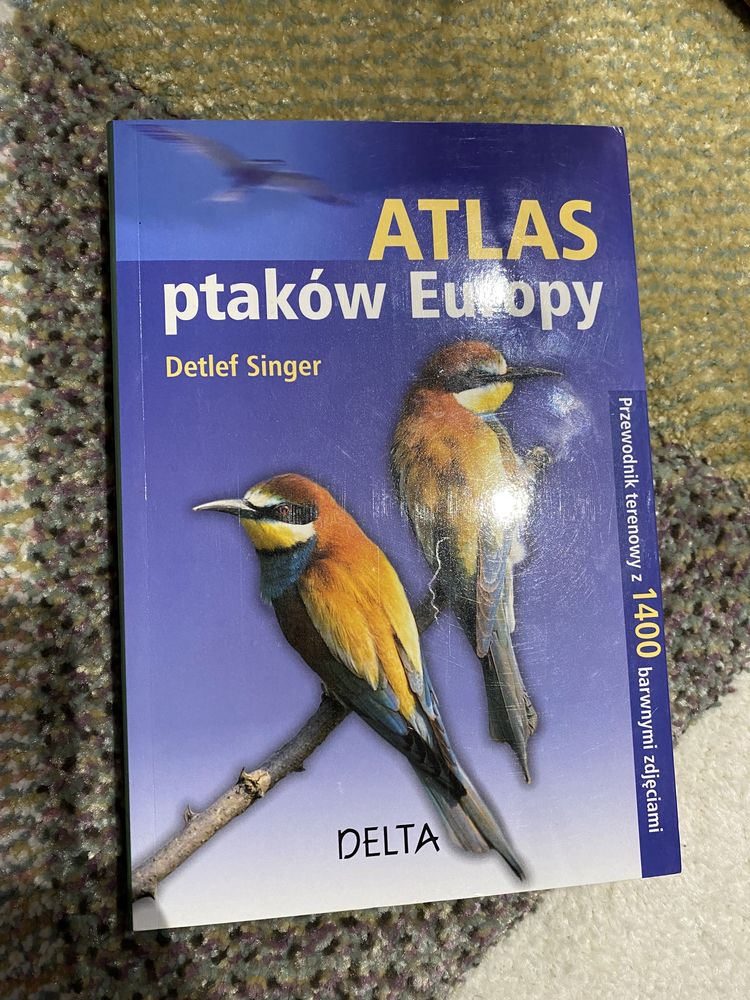 Atlas ptaków europy ksiazka poradnik