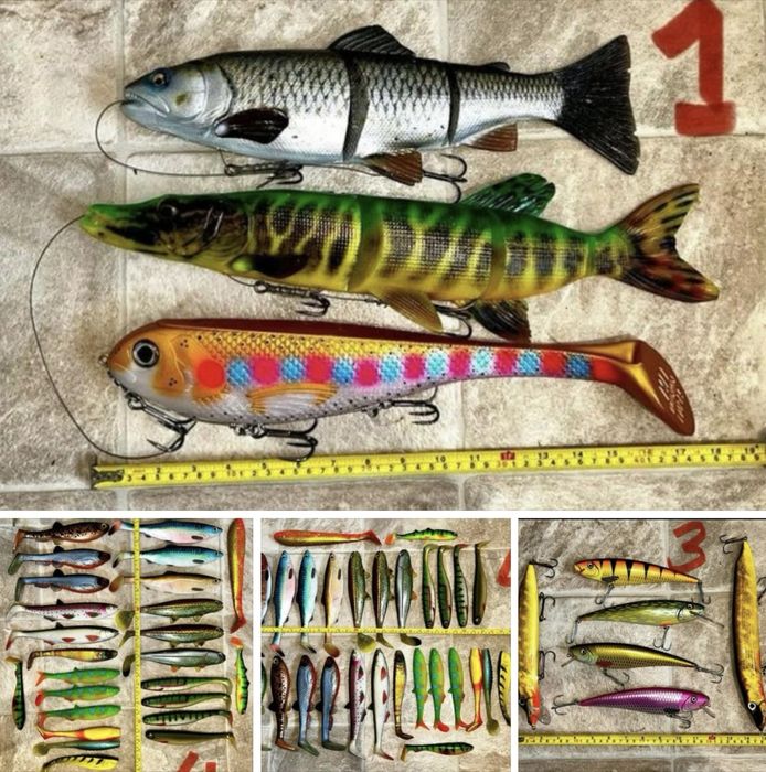 Mega przynęty na szczupaki