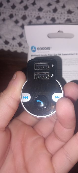 Transmisor FM via Bluetooth kit Automóvel