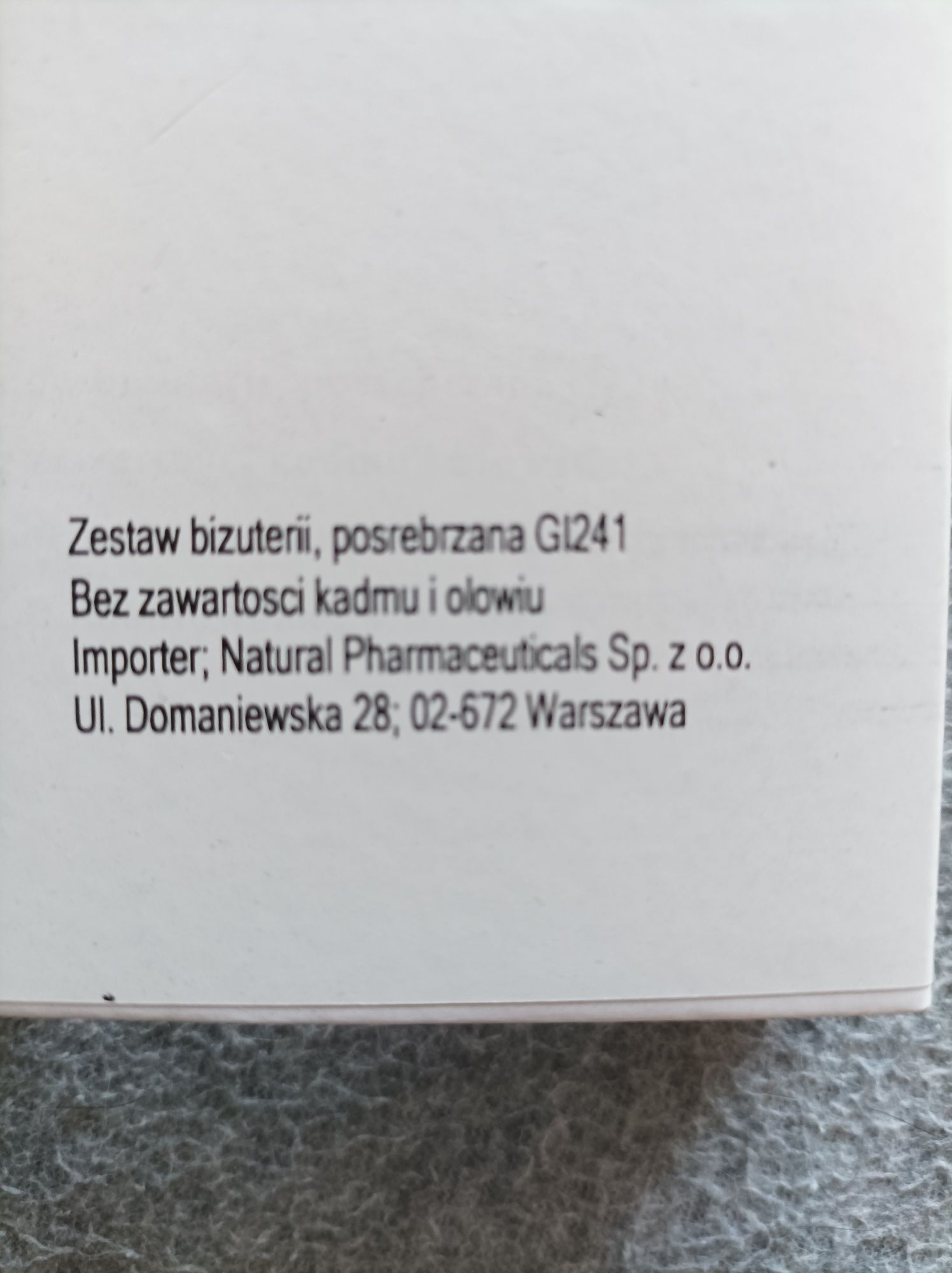 Wisiorek posrebrzany Leo Bernard