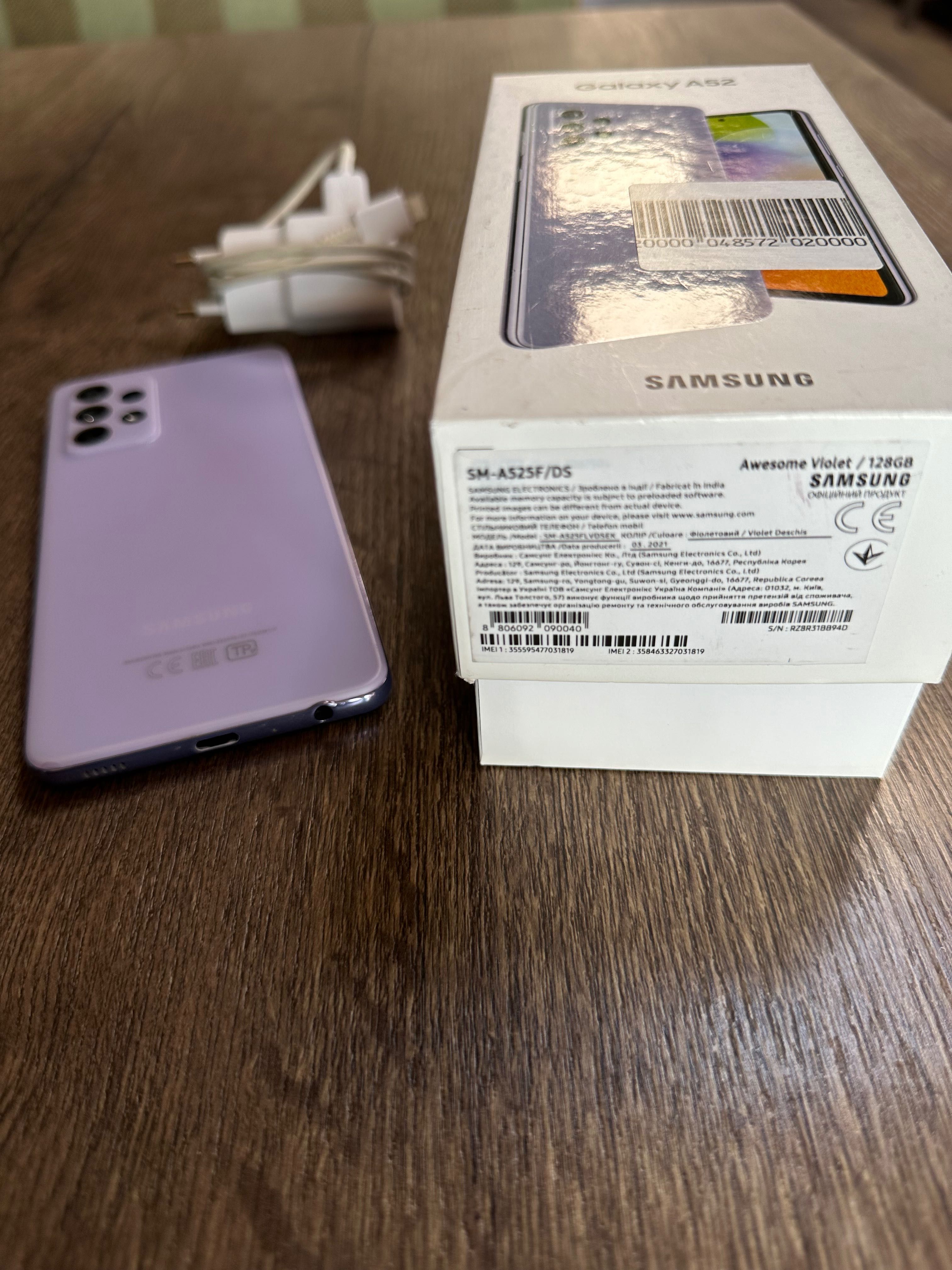 Samsung Galaxy A52 4/128 як новий