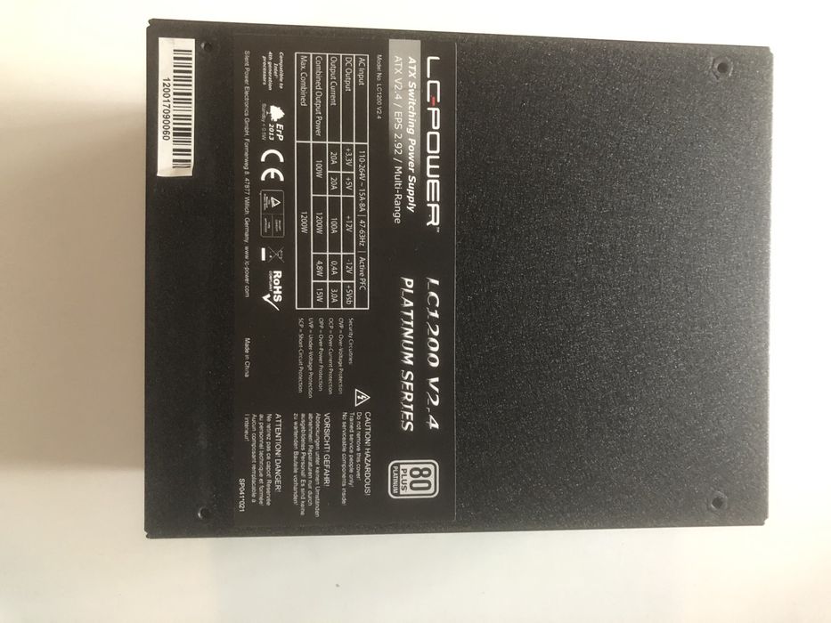 Zasilacz LC Power LC1200 V2.4 Platinium