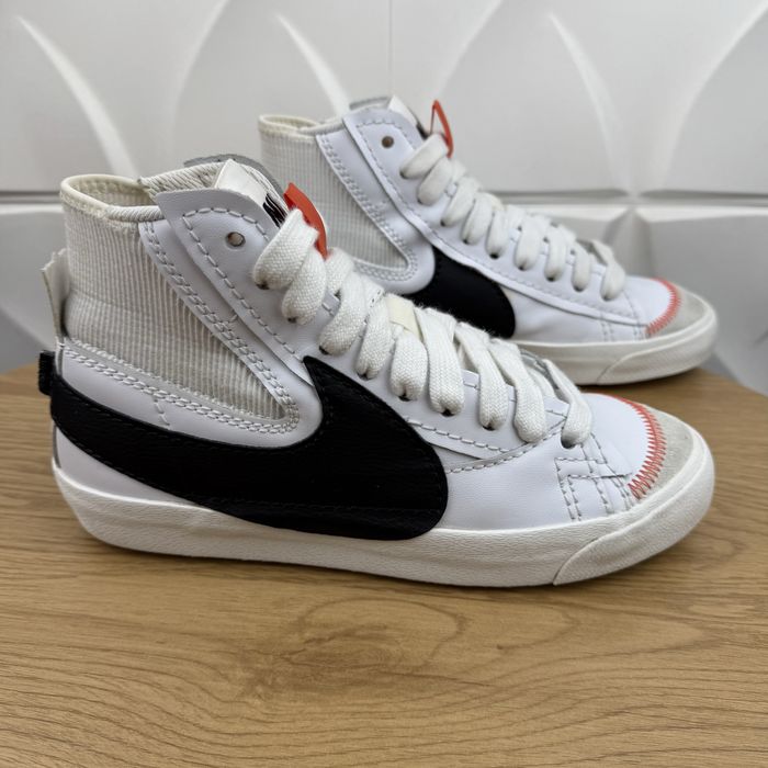 Оригінальні шкіряні кросівки кеди Nike blazer mid 77