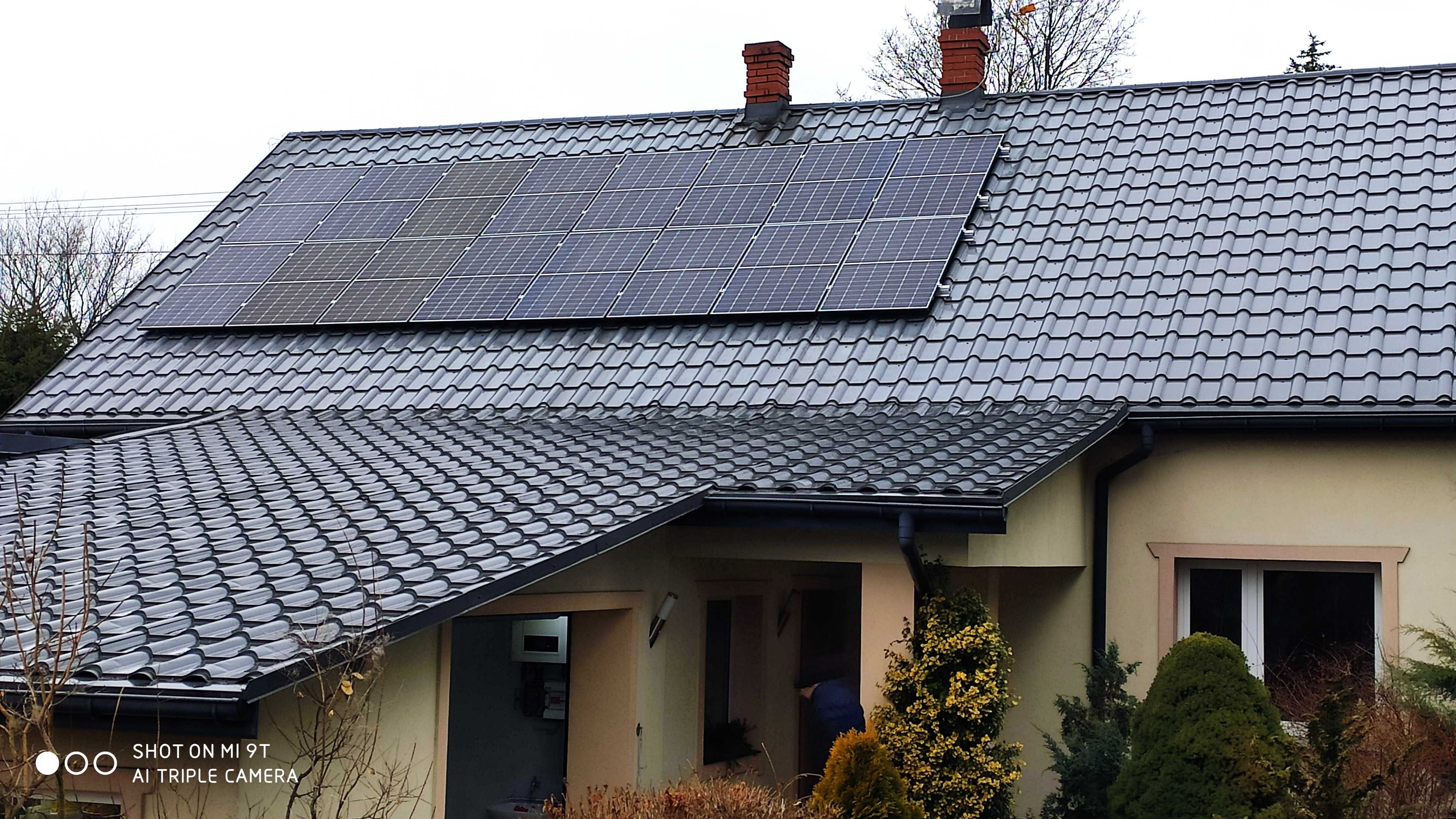 Fotowoltaika, instalacja fotowoltaiczna, panele słoneczne, 10kW