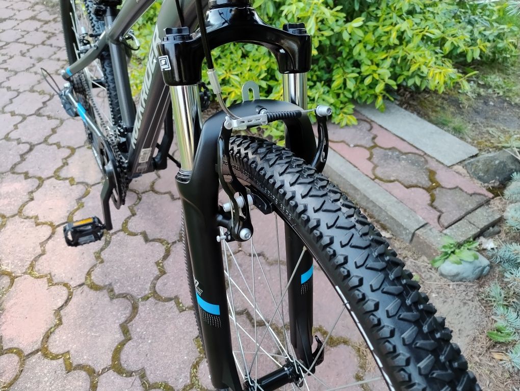 Alu 27.5 S Btwin MTB górski z amortyzatorem rower 27.5 koła rama S