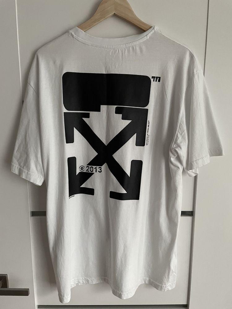 Offwhite biała Tshirty