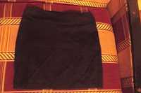 Черная обтягивающая юбка на школьницу,44-46 размер