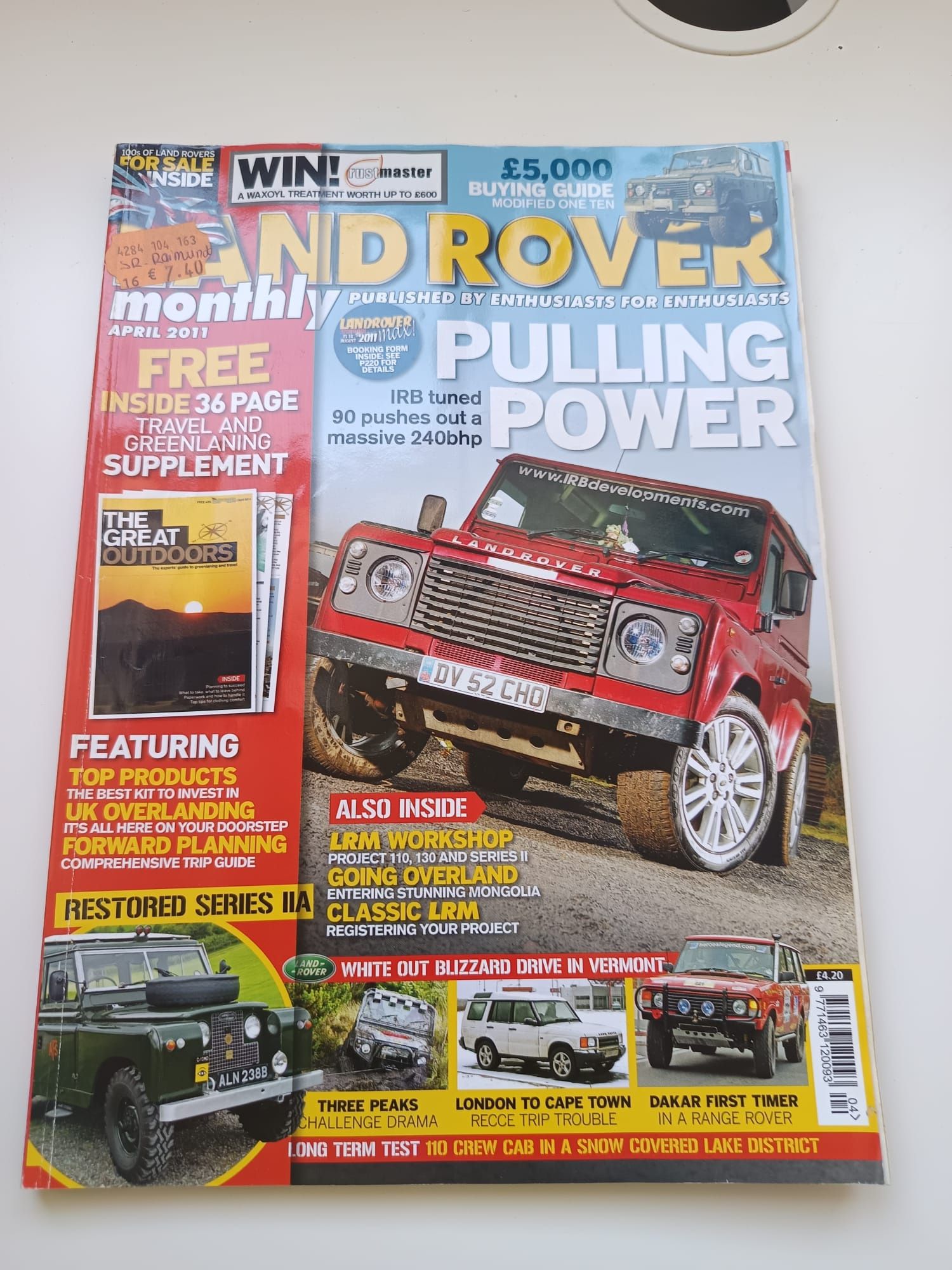Land rover owner