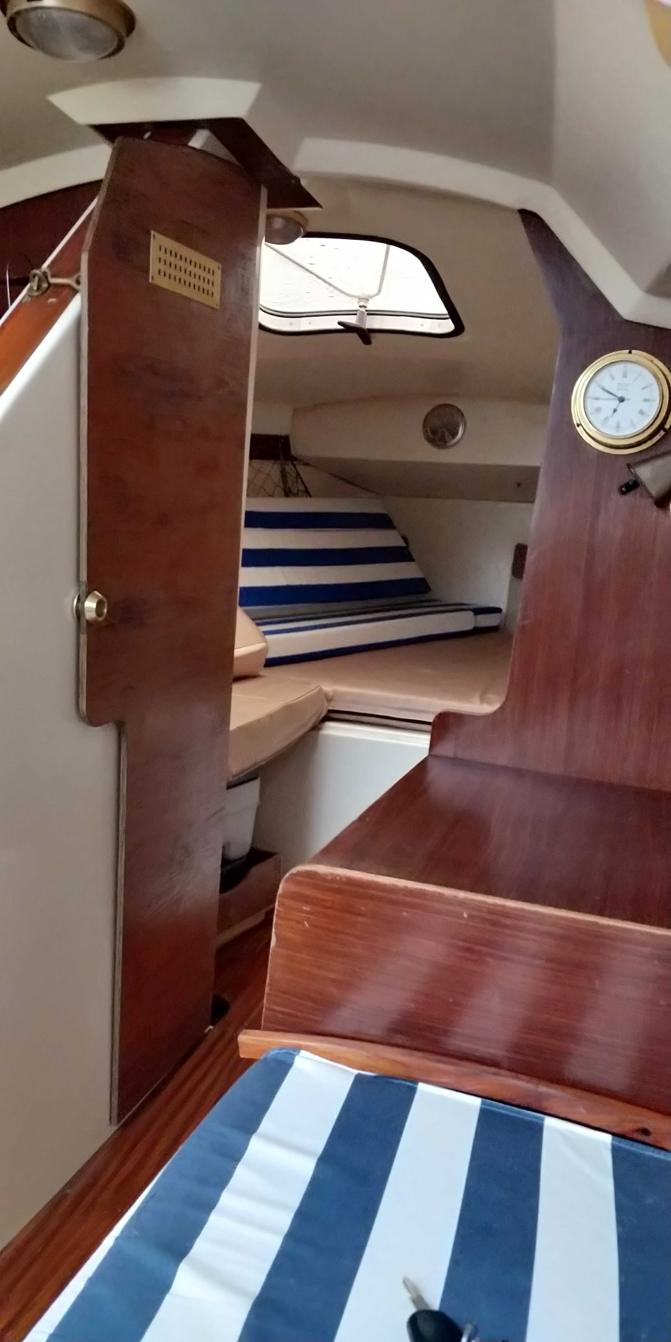 Jacht żaglowy Etap 23i składany kil, na śródlądzie i morze