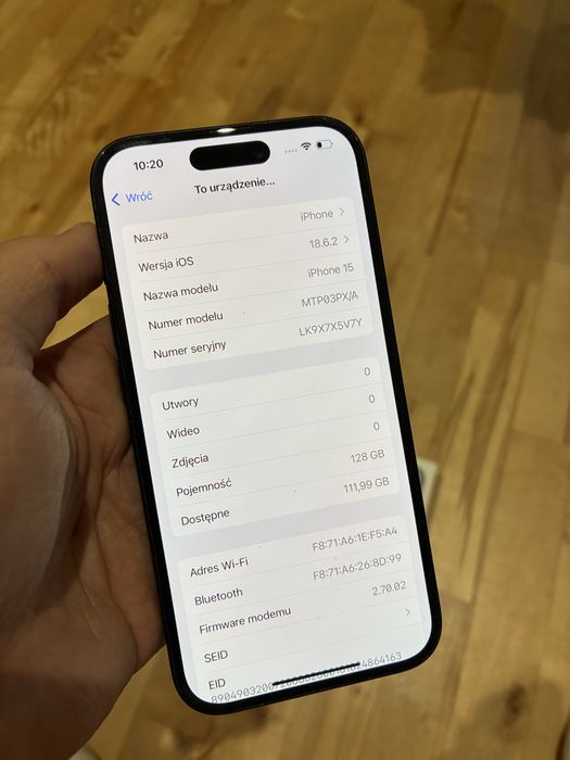 Iphone 15 128gb 88% kondycji