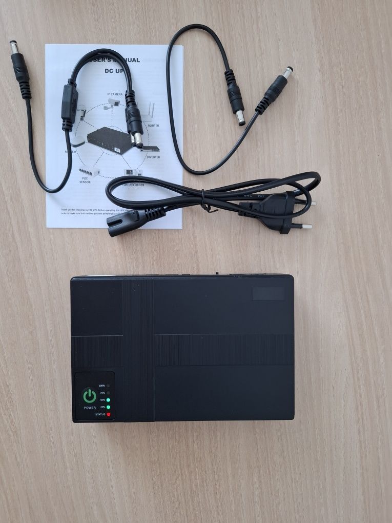 Джерело безперебійного живлення павербанк DC1018P 18W 10400mAh 5/9/12V