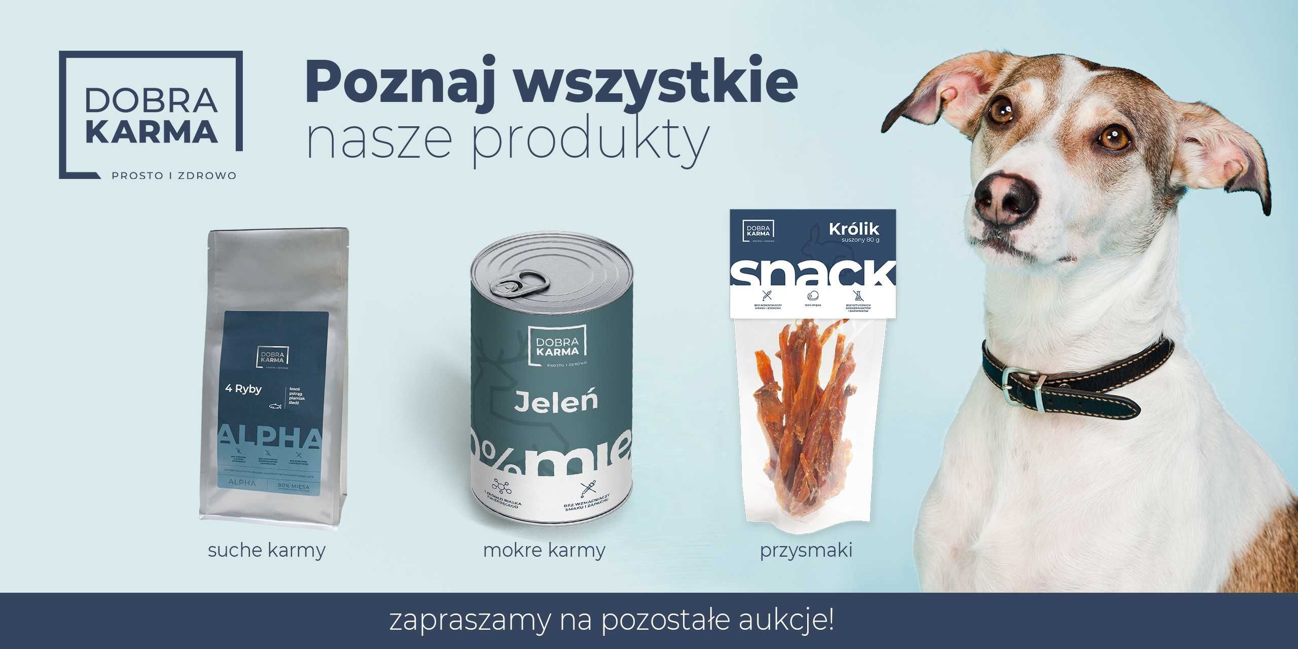 DOBRA KARMA dla psa junior 60% mięsa KURCZAK 2kg