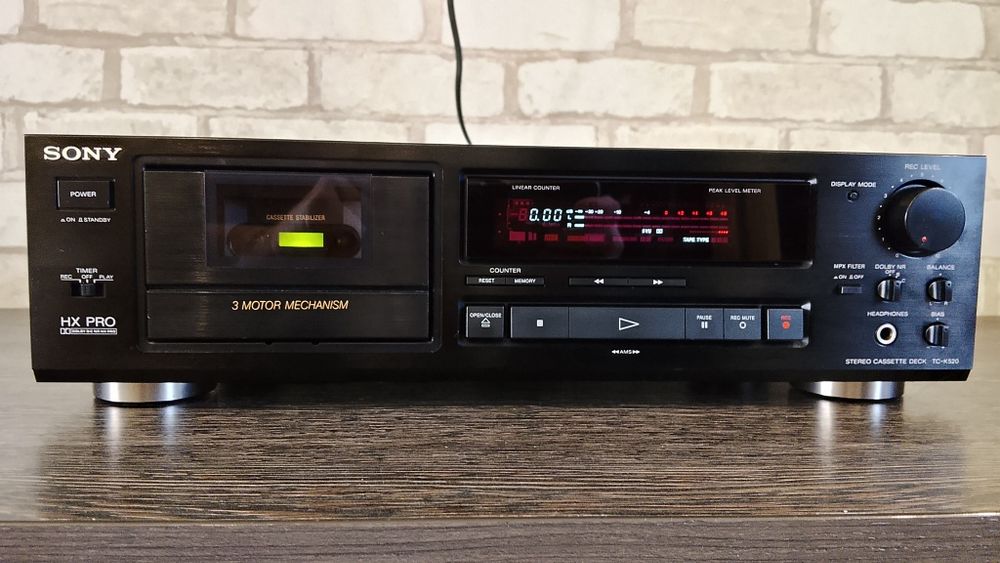 SONY TC-K 520 Stereo Cassette Deck 1990-92