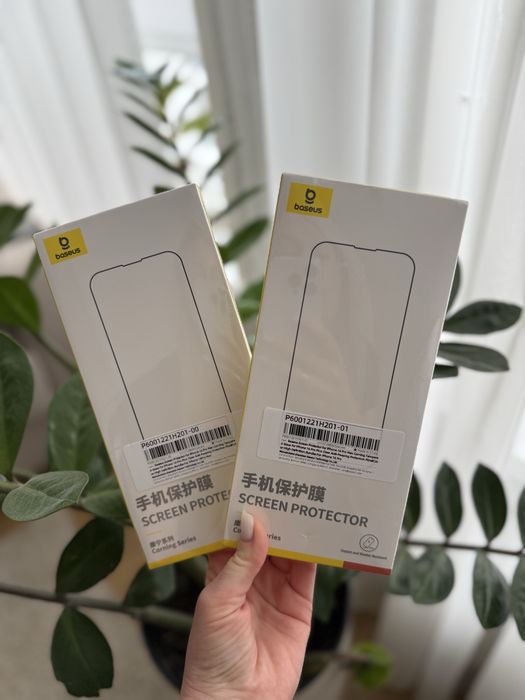 Захисне скло Baseus для Iphone 15, 15 pro, 16, 16 pro max