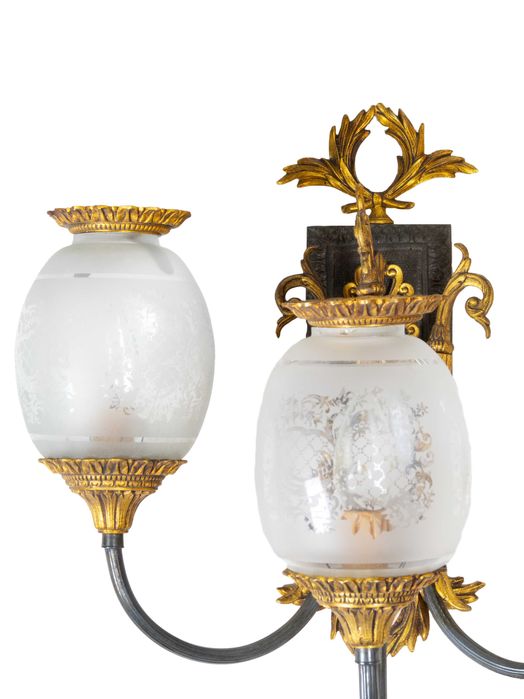 Candeeiros de parede apliques bronze | século XX