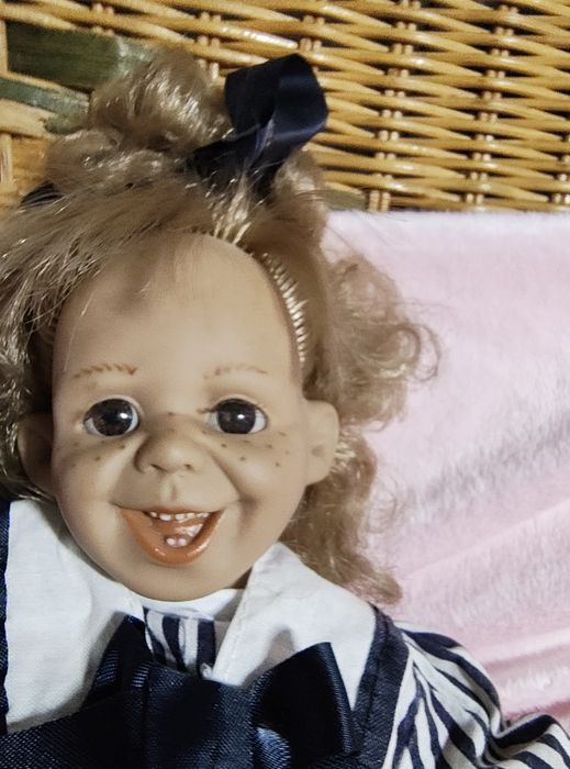 Lalka Retro Minka kolekcjonerska winilowa Stara