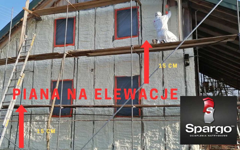 Piana pur, wylewki, ocieplenie domu, styrobeton, ocieplanie stropu
