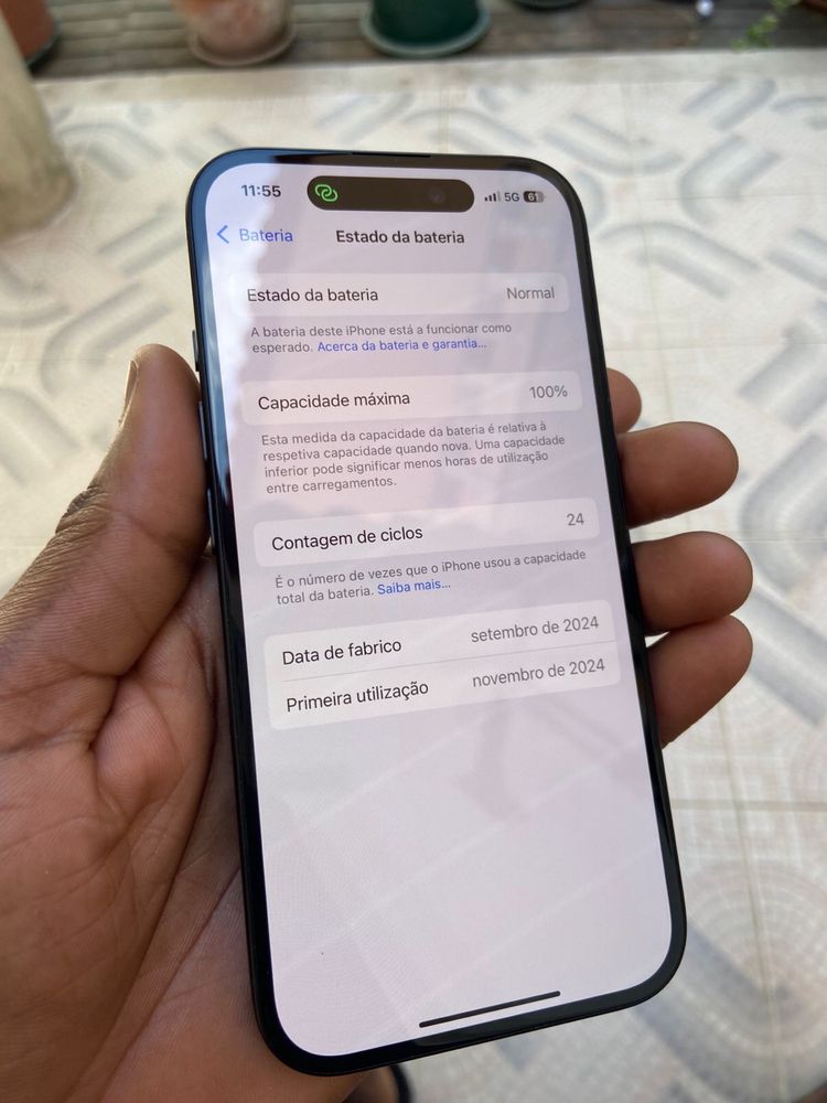 Iphone 16 em perfeitas condicoes, disponivel para venda imediata. !