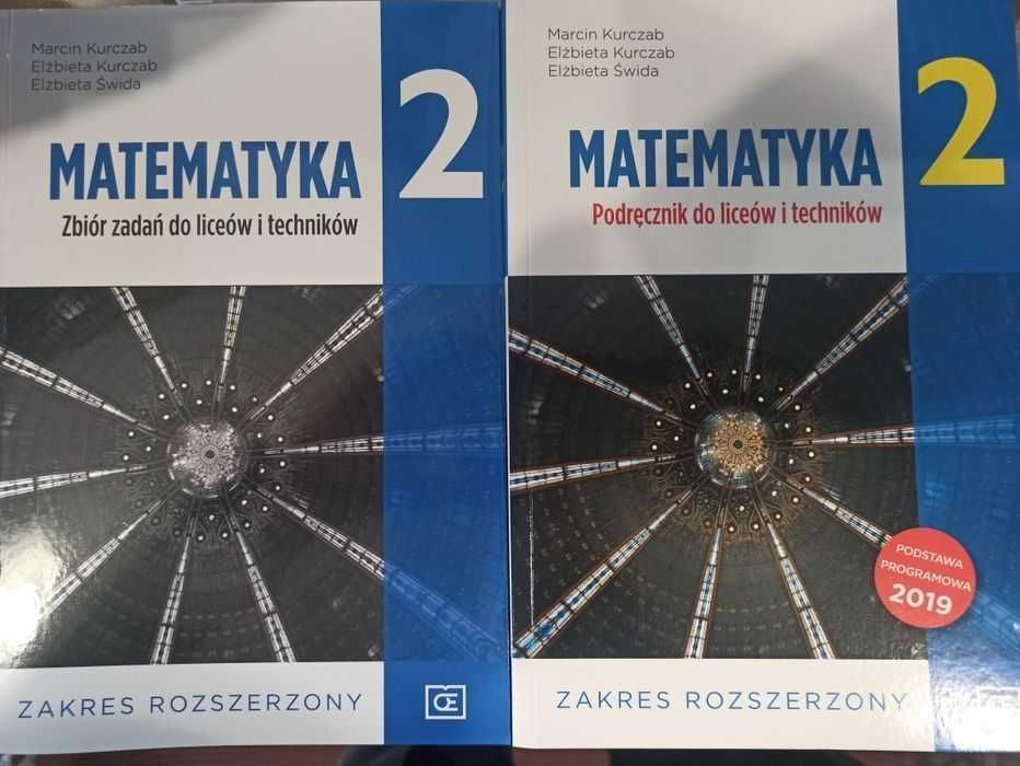 *NOWE* Matematyka 2 Podręcznik + Zbiór zadań Zakres Rozszerzony PAZDRO