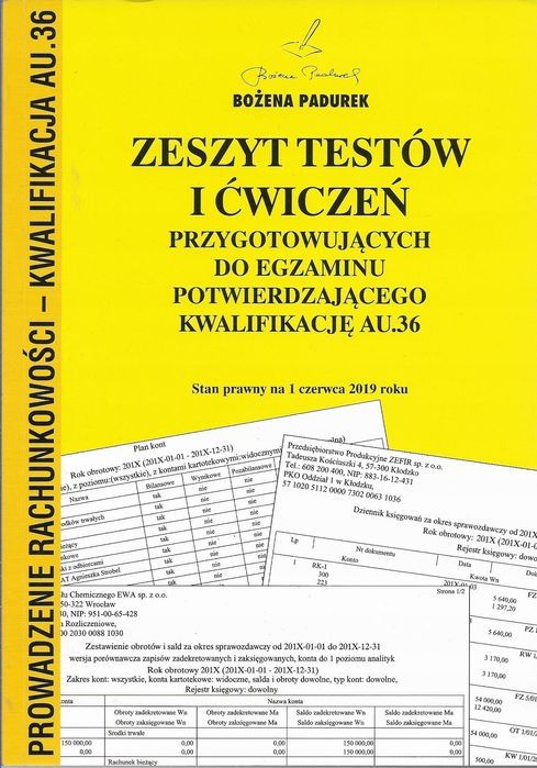 Zeszyt Testów I Ćwiczeń Przygotowujących Do Egzaminu Au.36