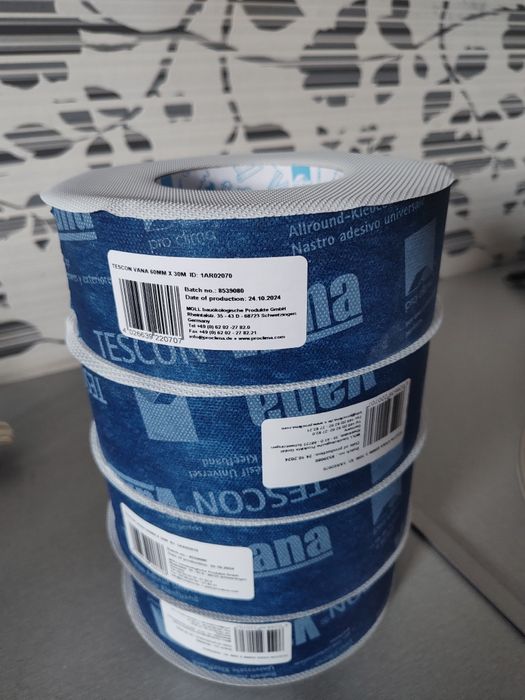 Taśma Tescon Vanna do paraizolacji 4 szt.