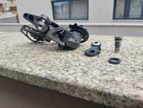 Desviador Shimano SLX 10v e Pastilhas metálicas travões BTT Shimano