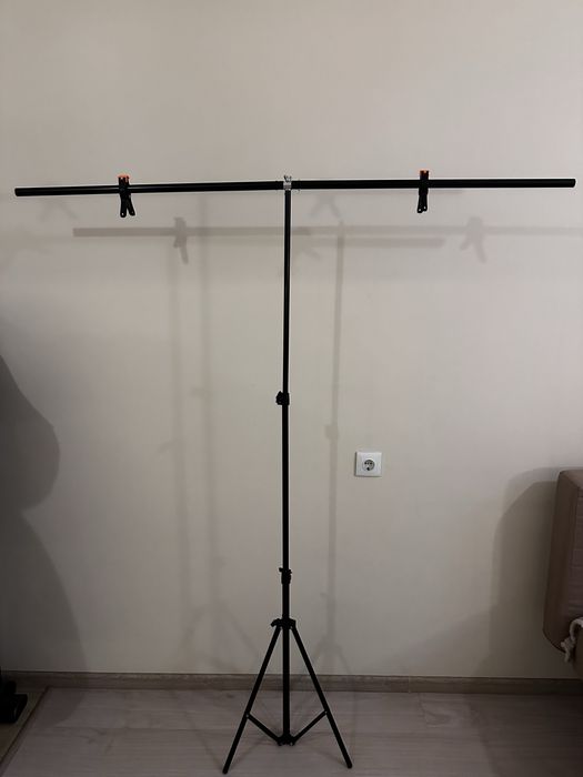 Тримач Рамка Т-кіт Стійка для фону:зеленого,студійного.