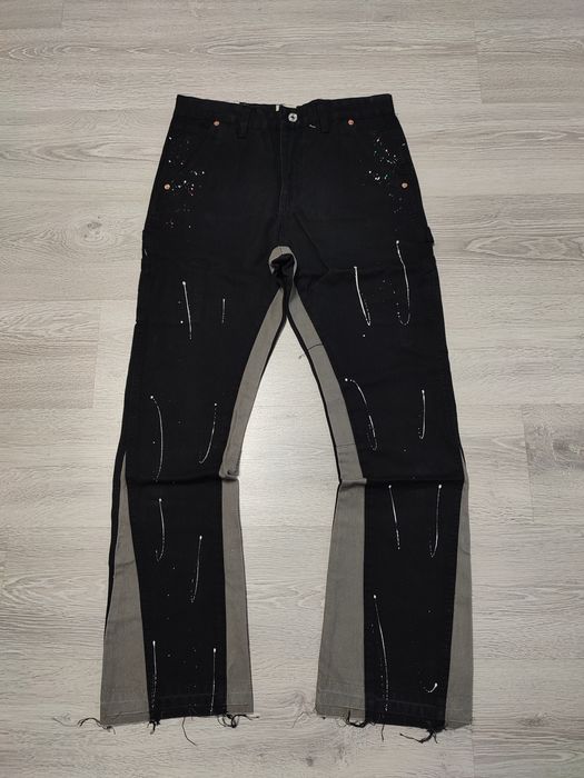 GALLERY DEPT flared jeans paint | флеред джинсы фларед джинси клеш