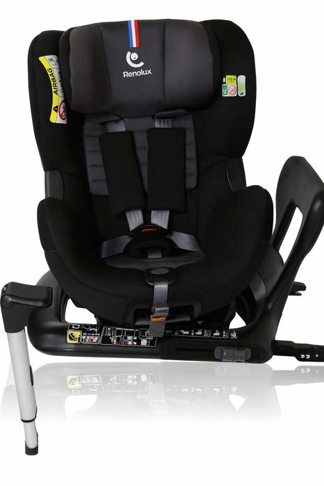Obrotowy fotelik samochodowy Renolux Gaia i-Size (40–105 cm)