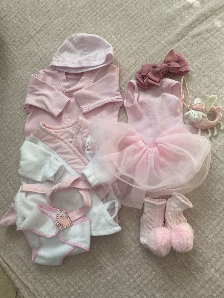 Lalka jak reborn dzidzia bobas baby dzidziuś akcesoria ubranka dodatki