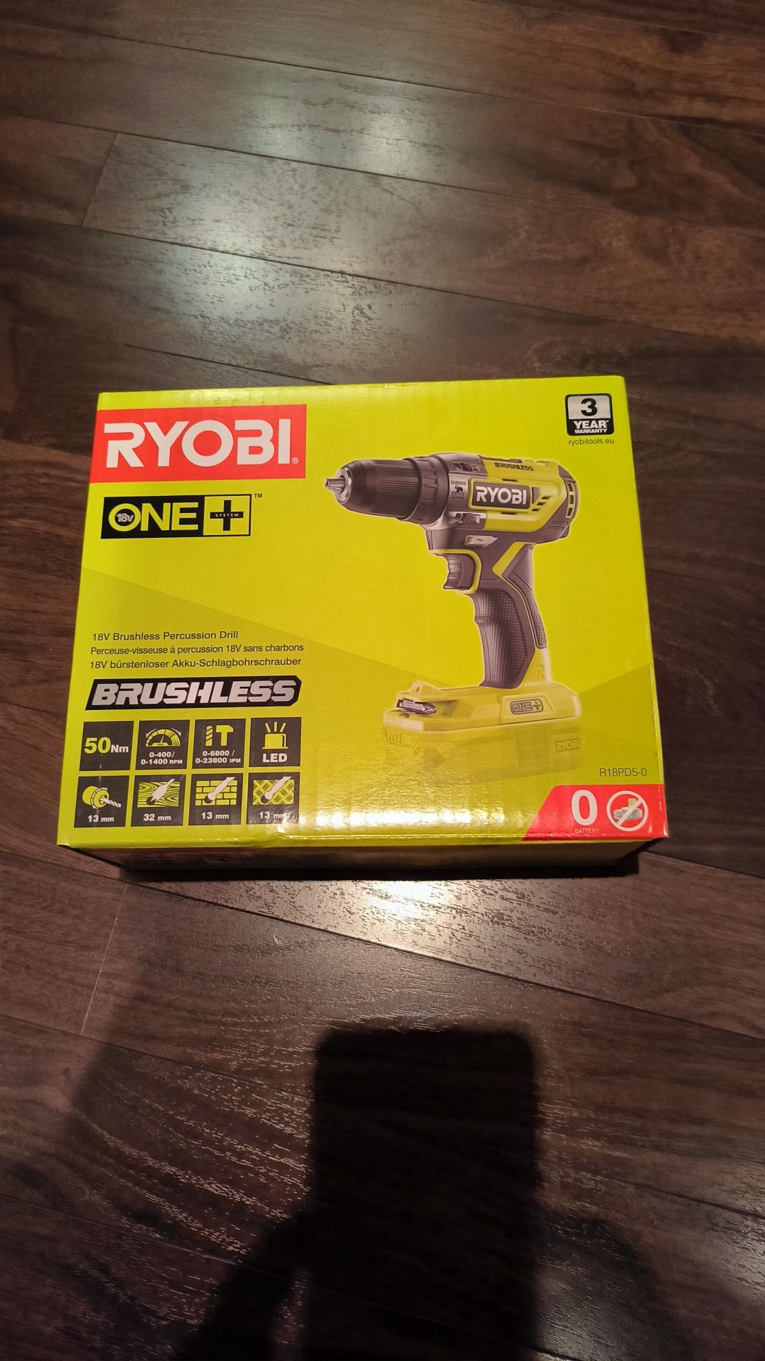 Nowa Ryobi wiertarko wkrętarka R18PD5-0