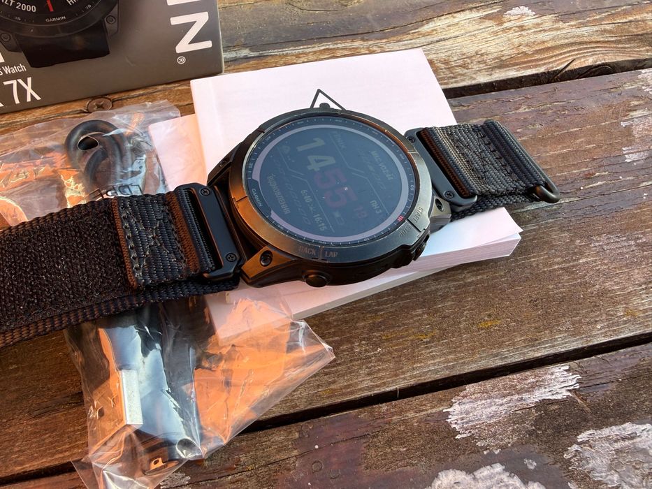 Garmin Fenix 7X Sapphire Solar DLC Titanium