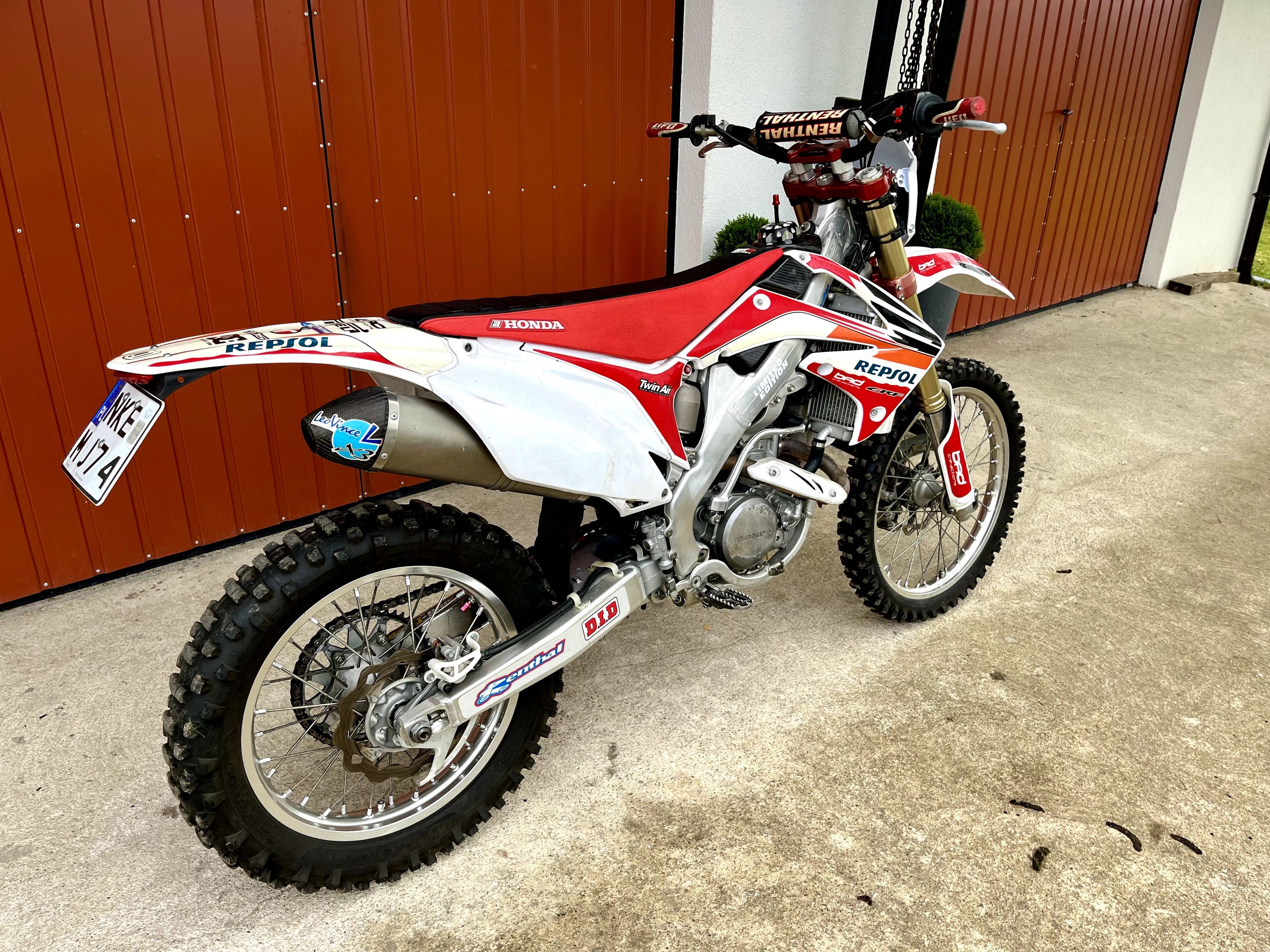 Honda CRF 250 R X HM Zarejestrowana 2013 Stan idealny Enduro Cross