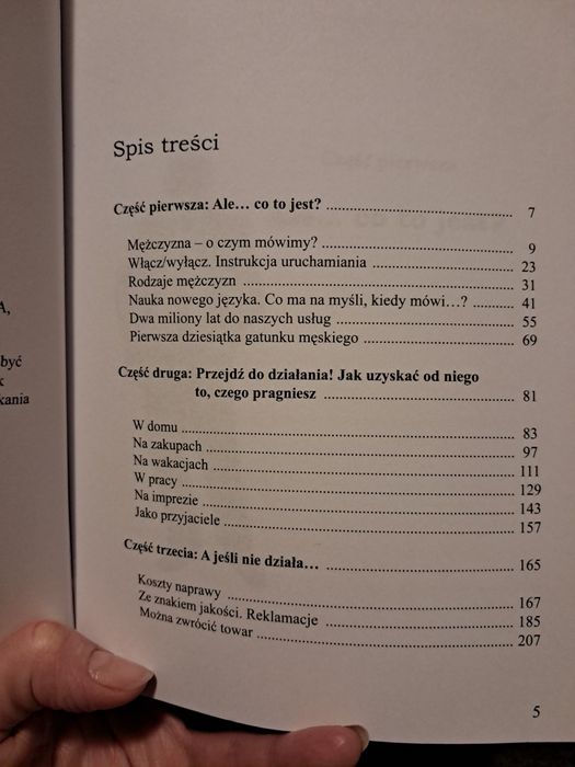 Mężczyzna Instrukcja obsługi Claudia Ponte