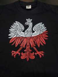 Koszulka polska biało czerwona orzeł rozmiar M
