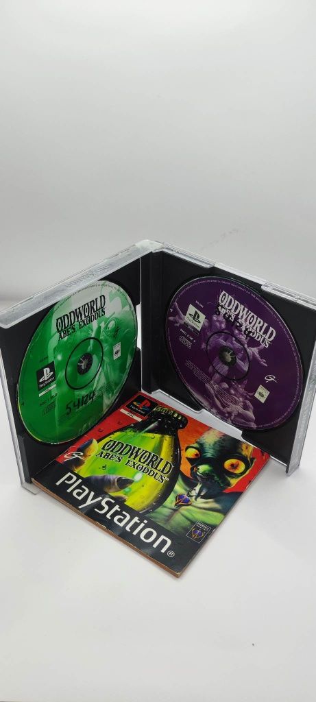 Oddworld 3xA Ps1 nr 3296