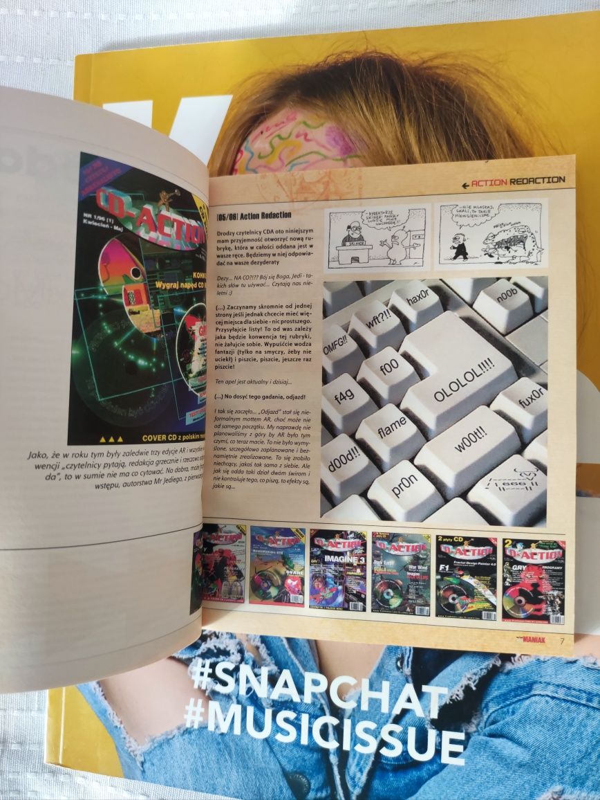 CD-Action Tipsomaniak najlepsze listy/teksty '94-04 retro gaming