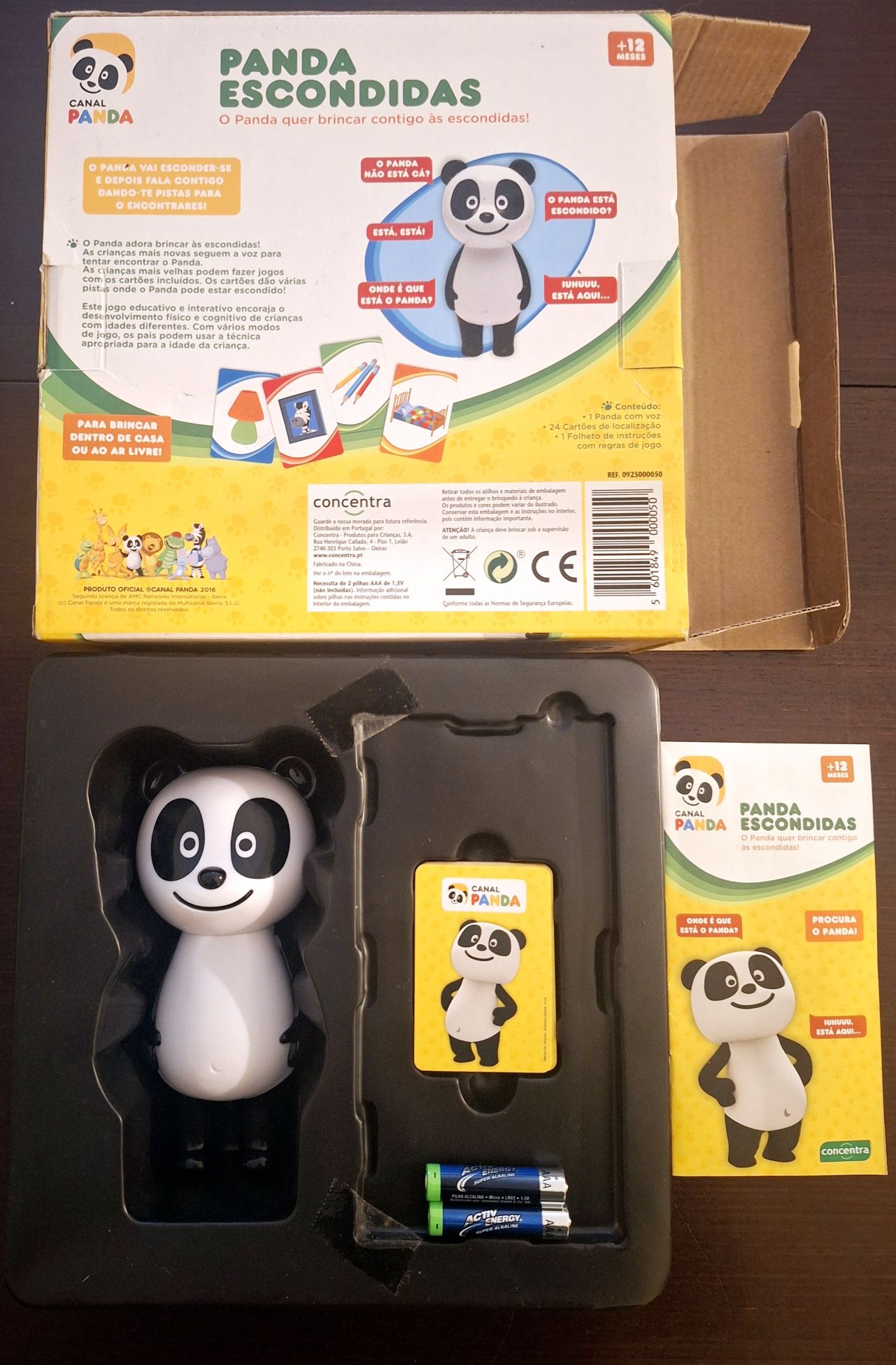 PANDA ESCONDIDAS Jogo interactivo ''Como Novo ''