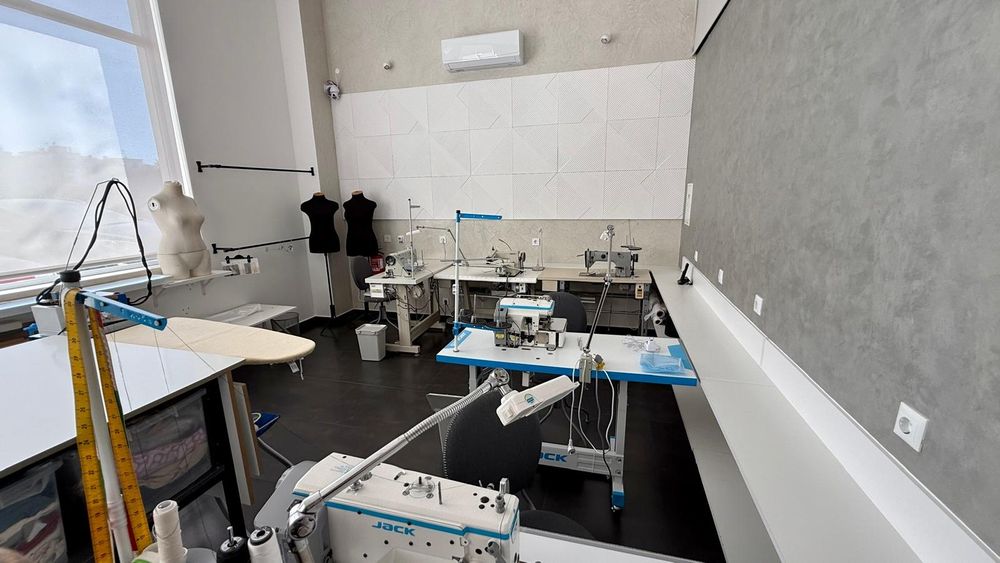 Equipamentos atelier de costura