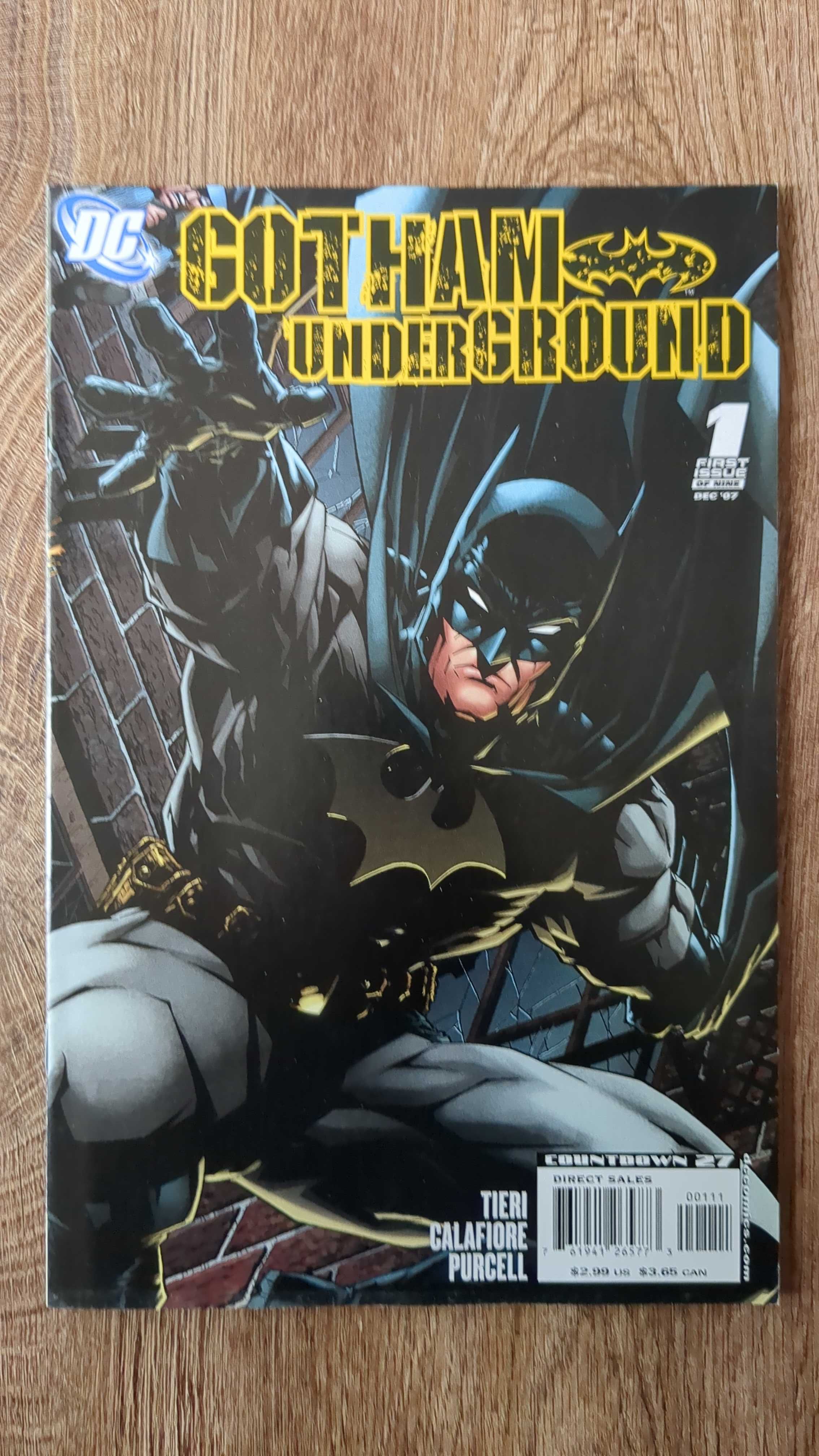 DC Comics - mini-série Batman: Gotham Underground (1, 2 e 3)