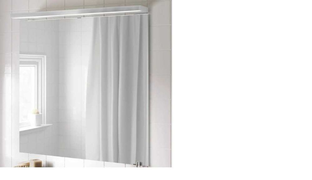 Ikea lustro łazienkowe godmorgon z oświetleniem