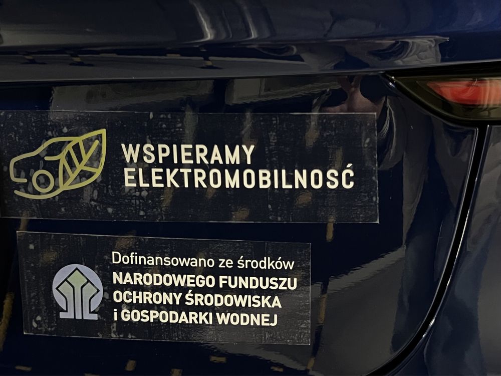 Naklejka na samochod Moj Elektryk sticker